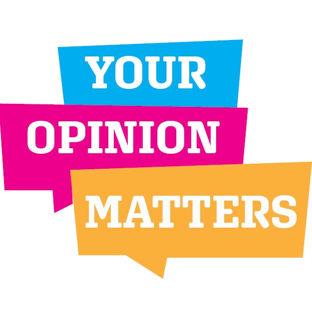 Your Opinion Matters graphic